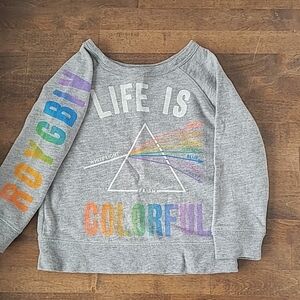 Life is Colorful ROYGBIV rainbow shirt